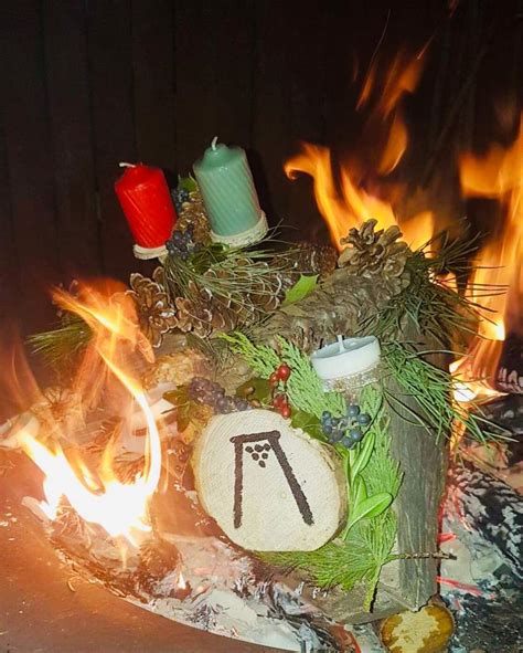 The Yule Log and its Connections to Ancient Pagan Sun Worship
